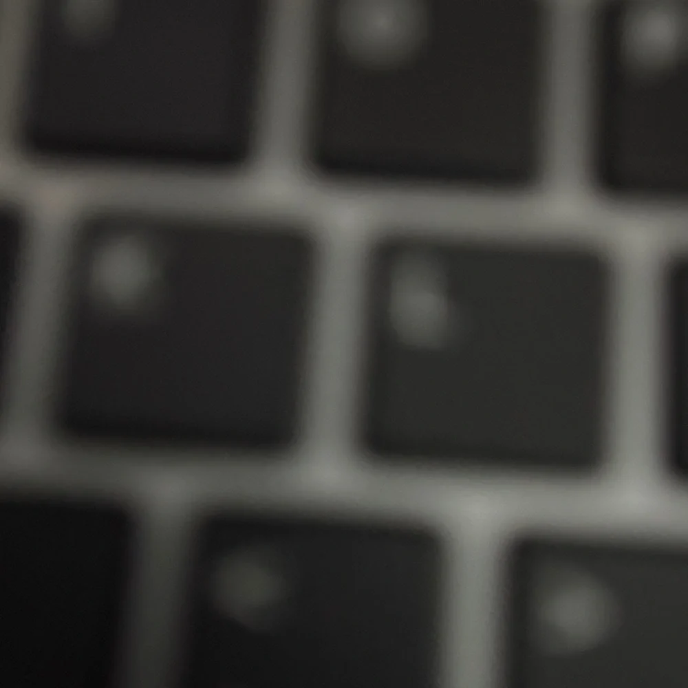 Sleek Black Laptop Keyboard